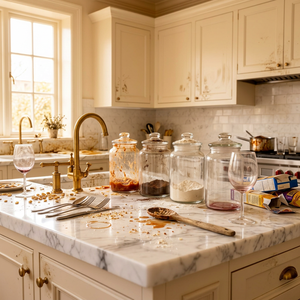 Kitchen before